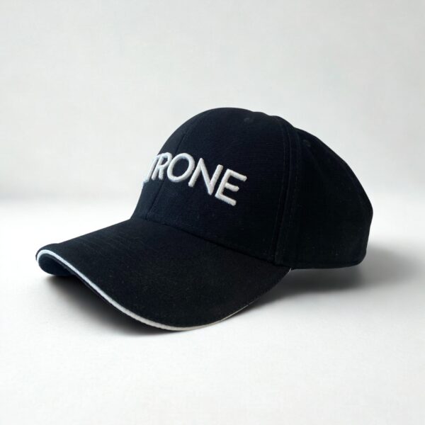 Boné Baseball Black White - Bordado - Imagem 1