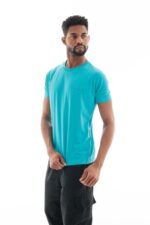 Camiseta Push Yourself - Azul Turquesa - Imagem 5