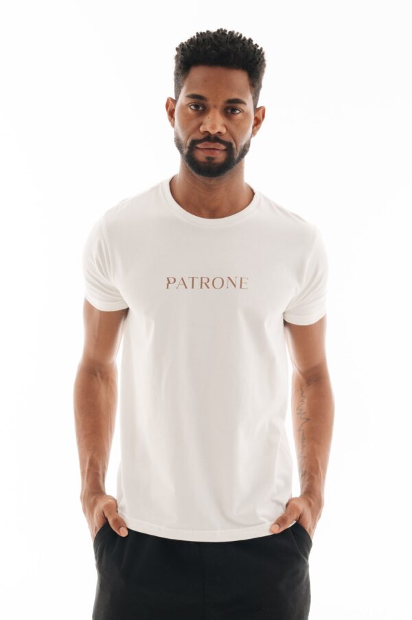 Camiseta Patrone Signature - Off White - Imagem 1